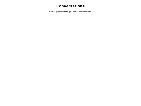 conversations screenshot