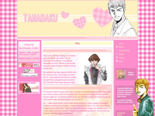 blog screenshot