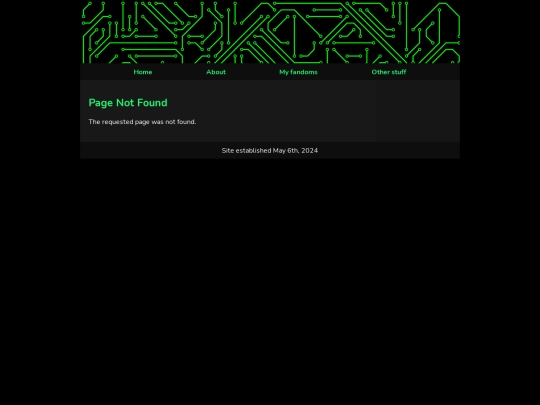 not_found screenshot