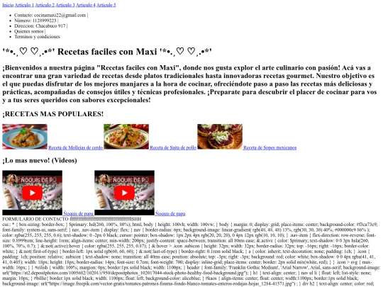 trabajo screenshot