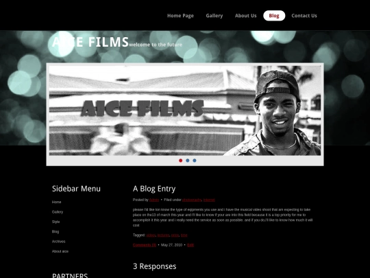 blog screenshot