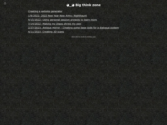 blog screenshot