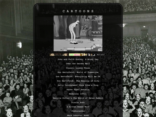 cartoons screenshot