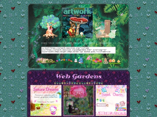 webgardens screenshot