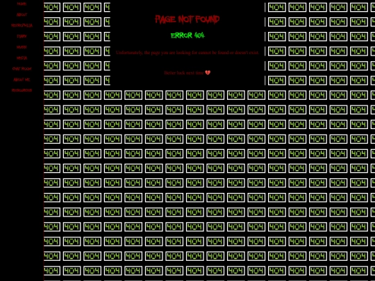 not_found screenshot