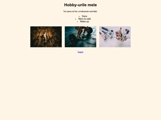 hobby screenshot