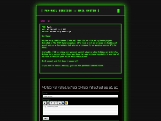 faxmail screenshot