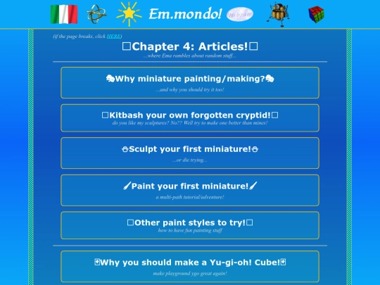 pages/articles/hub screenshot