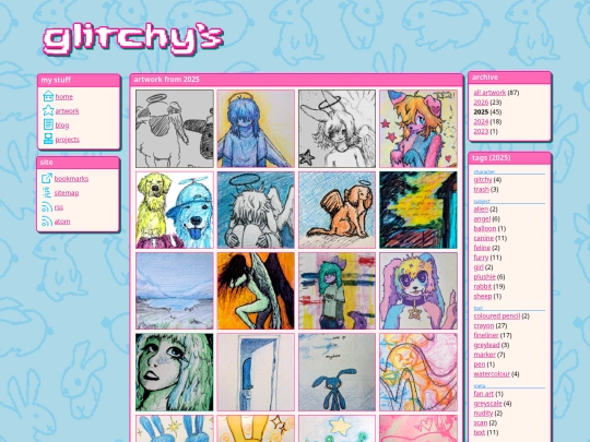 artwork/archive/2025 screenshot