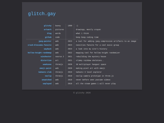 legacy screenshot