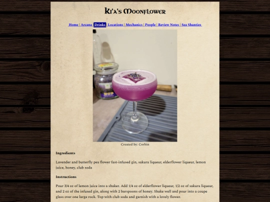 dnd/Drinks/Ki'a's Moonflower screenshot