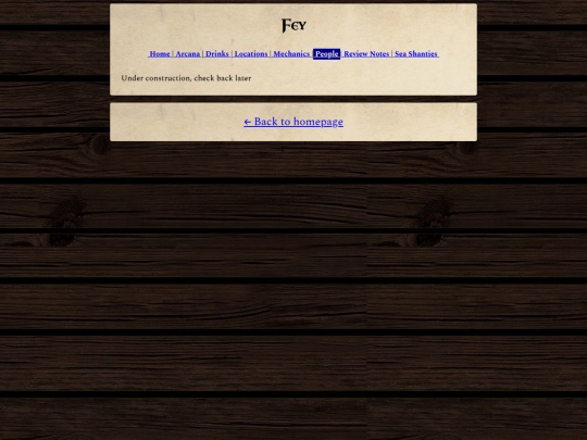 dnd/People/Fey screenshot