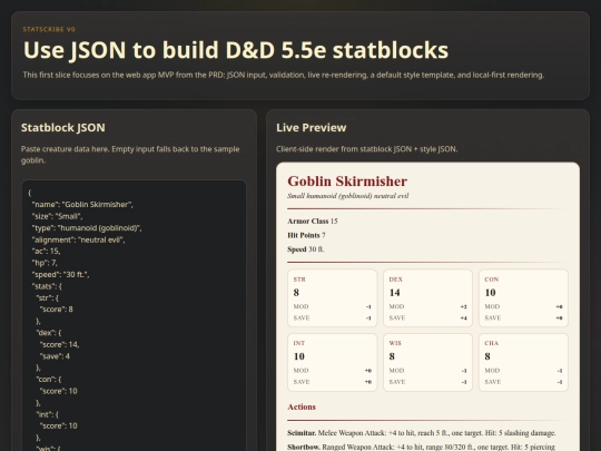 projects/statscribe screenshot