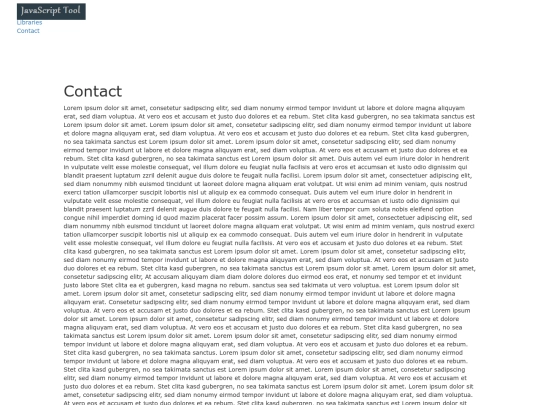 html/contact screenshot
