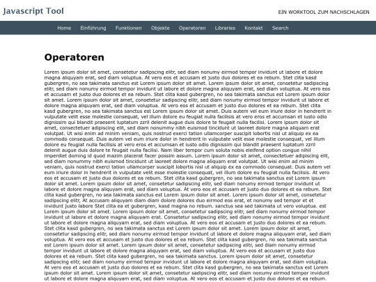 html/operatoren screenshot