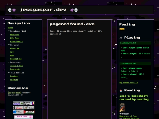 404 screenshot