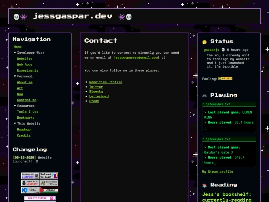contact screenshot