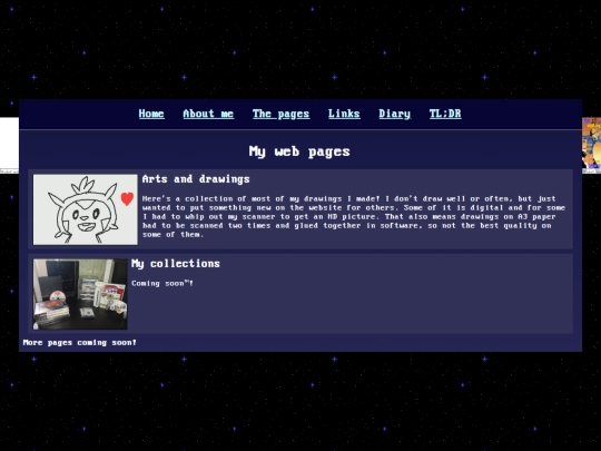 pages screenshot