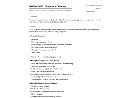 downloads/SOP-GMP-002-Equipment screenshot