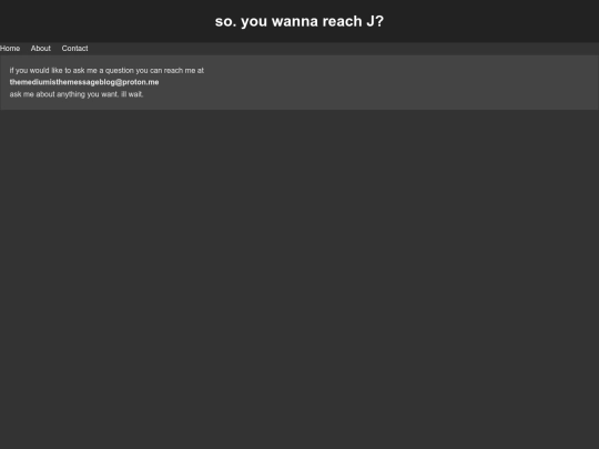 Contact screenshot
