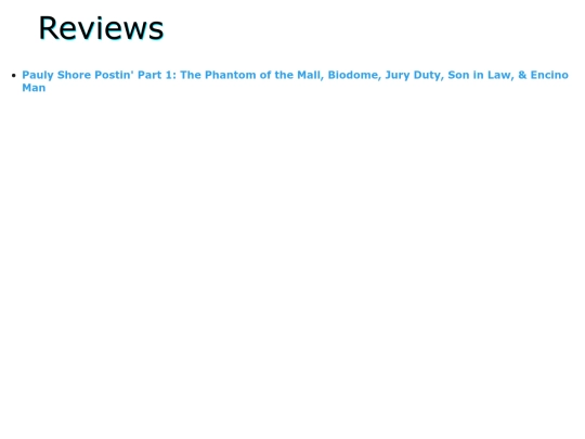 reviews screenshot
