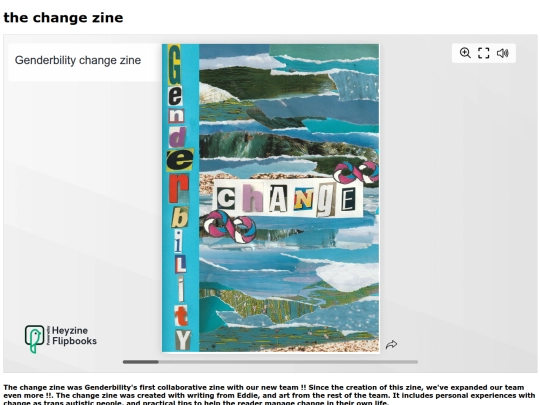 changezine screenshot