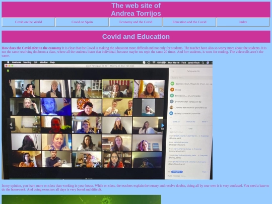 education screenshot