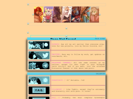 Testpage screenshot