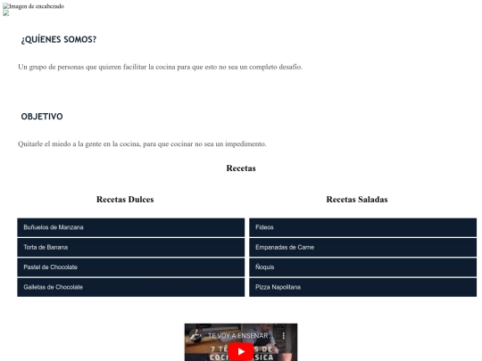 Recetas Fáciles screenshot