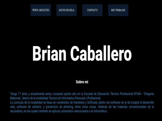 index screenshot