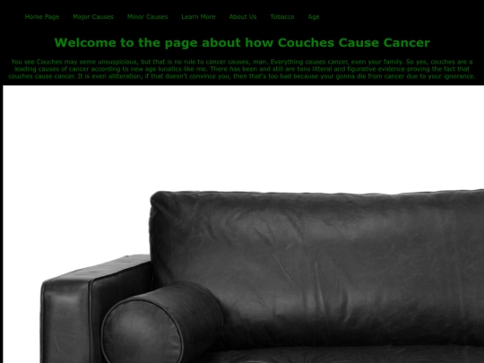 Major_Causes/Couches/Couches screenshot