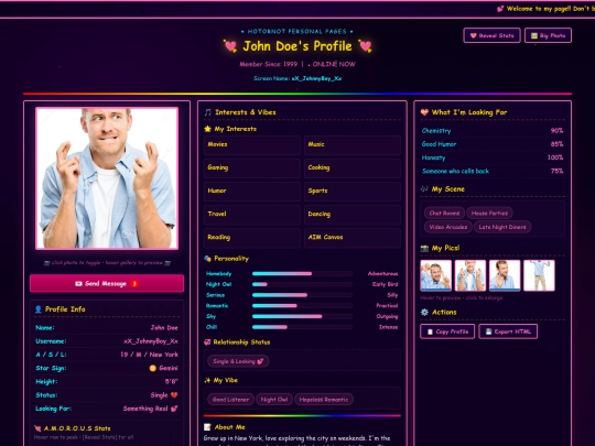 index screenshot