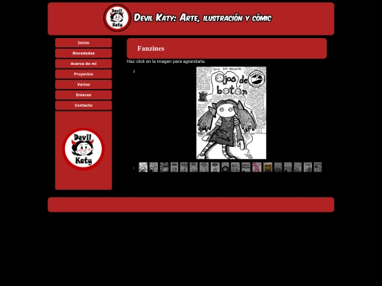 fanzines screenshot