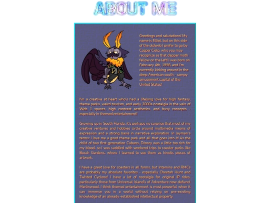 Pages/about screenshot