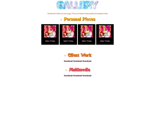 Pages/gallery screenshot