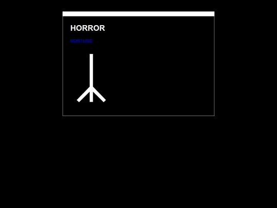 HORROR screenshot