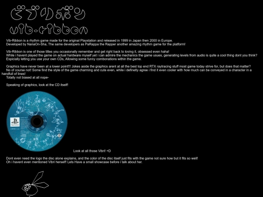 vibribbon screenshot