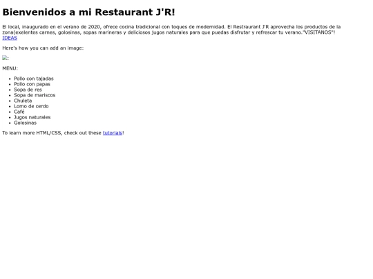 index screenshot