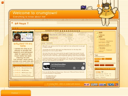 blog screenshot