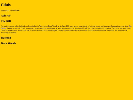 Library/World Atlas/Terricia/Celais screenshot