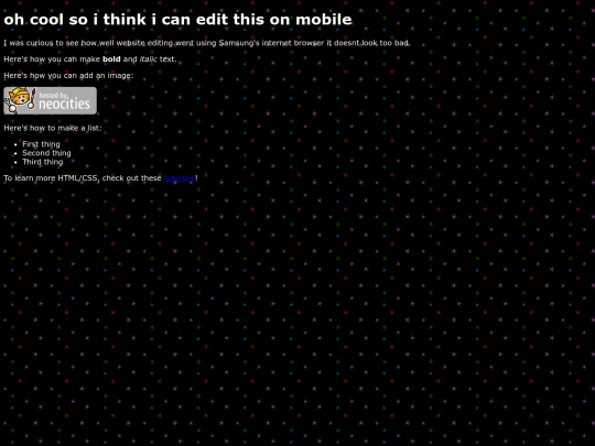 Testmobile screenshot