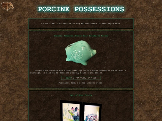 porcinepossessions screenshot