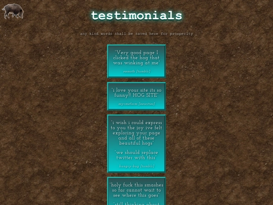 testimonials screenshot