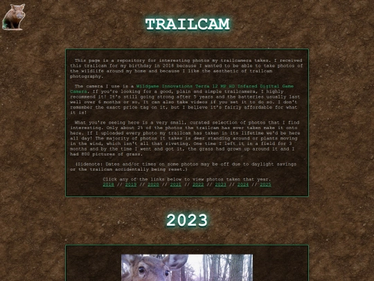 trailcam/2023 screenshot