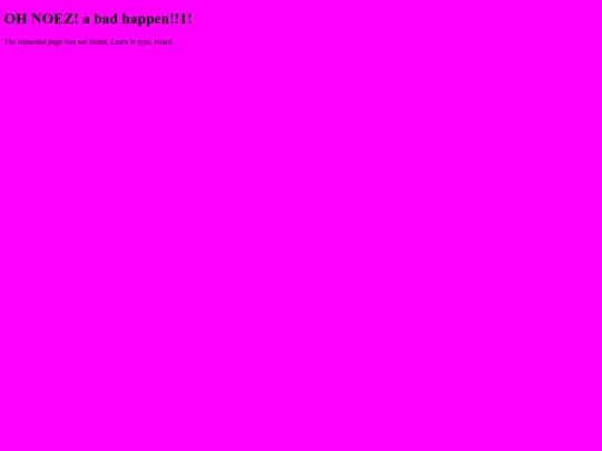 not_found screenshot