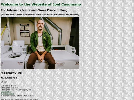 appendix_ep_lyrics screenshot