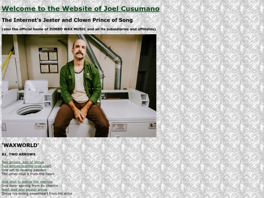 waxworld_lyrics screenshot