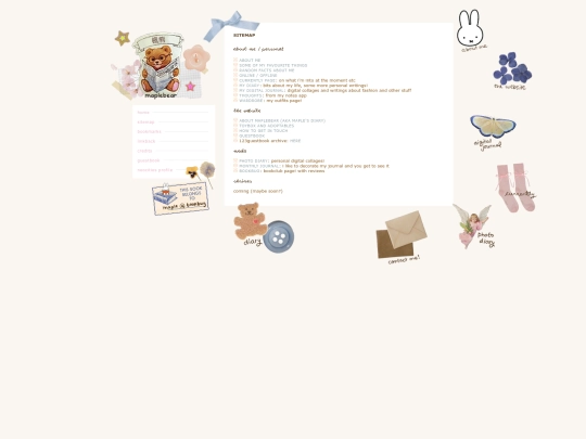 sitemap screenshot
