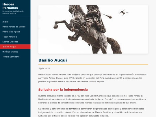 heroes/basilio-auqui screenshot