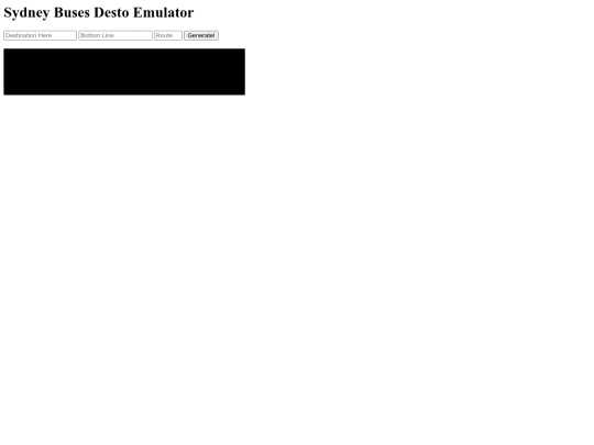 emulator/bus screenshot